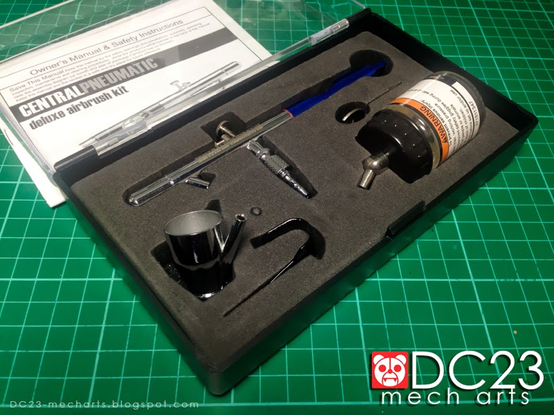 Central Pneumatic Airbrush from KrizKreations |Don Suratos aka DC23