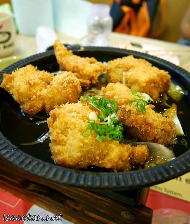 Yummy crispy katsu chicken, deep fried