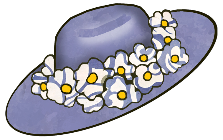 clipart spring hats - photo #7