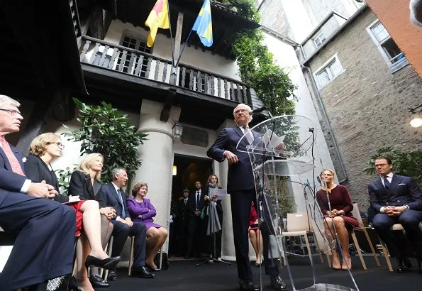 King Carl Gustaf, Queen Silvia, Crown Princess Victoria and Prince Daniel attended celebrations in Pau city of France 200th anniversary of Bernadotte