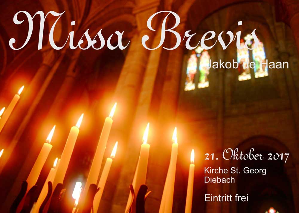 Missa Brevis von Jakob de Haan
