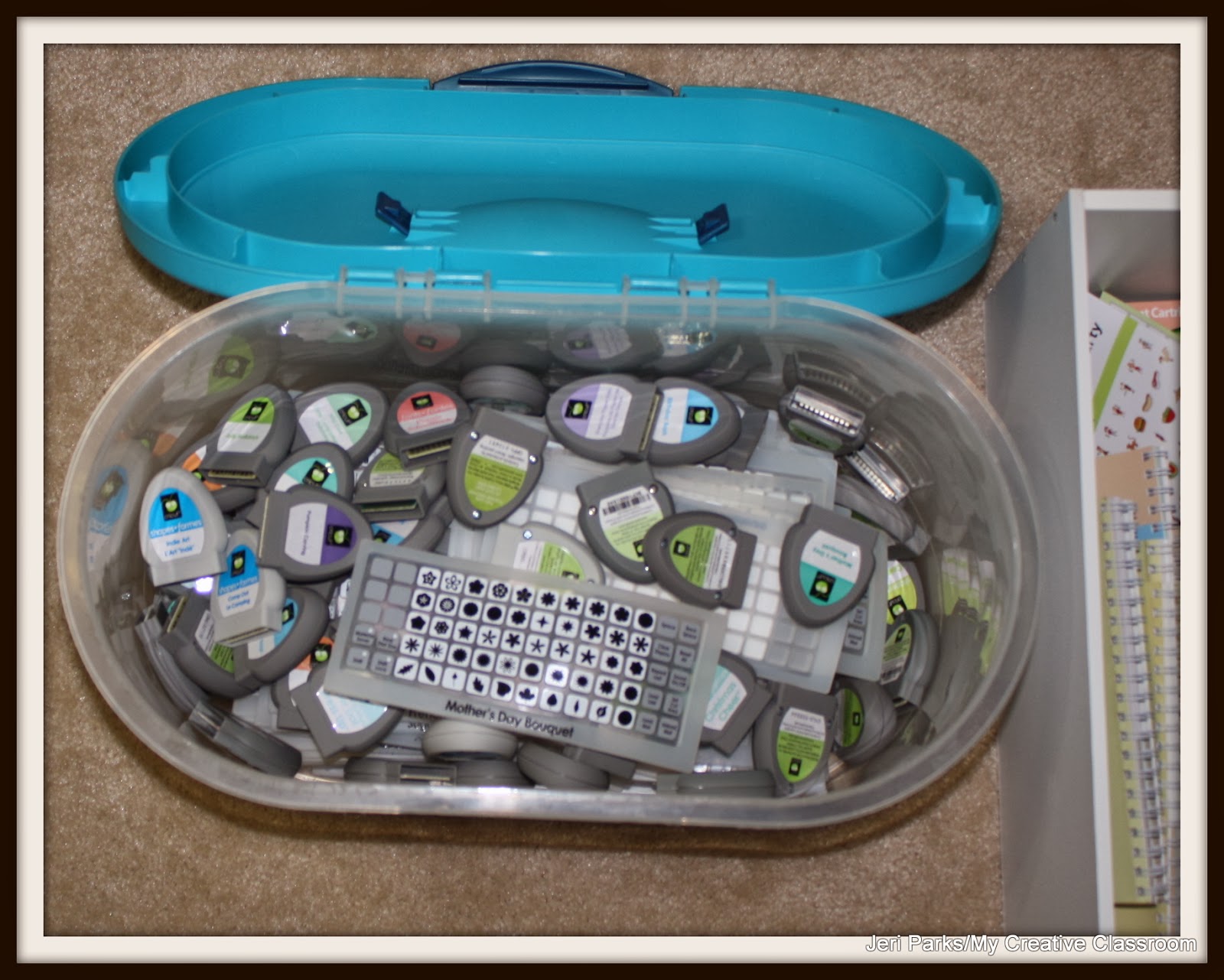 My Creative Life 2014 Organizing the Cricut