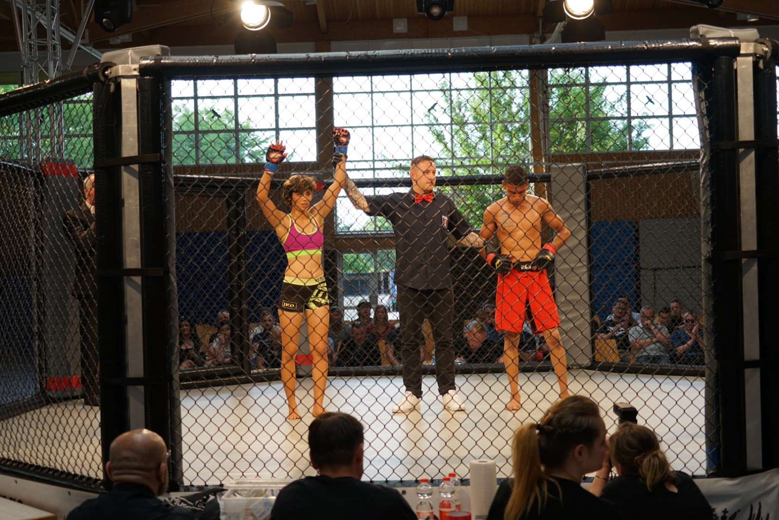 Odyssey on a pen First Indian woman to defeat a male in Mixed Martial