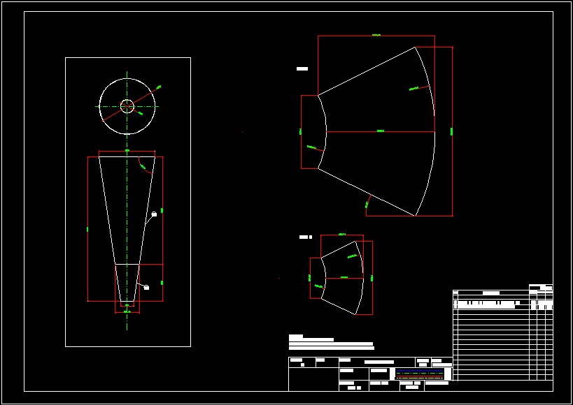 PROJETOS TÉCNICOS: Planificação para tronco de cone (caldeiraria)