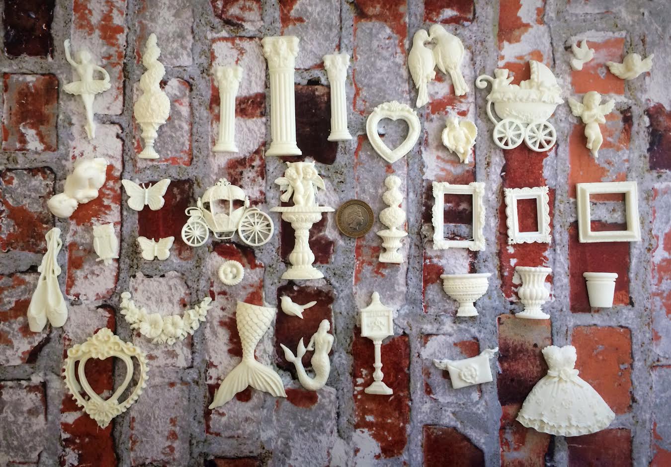 Craft All Day Beautiful resin embellishments!