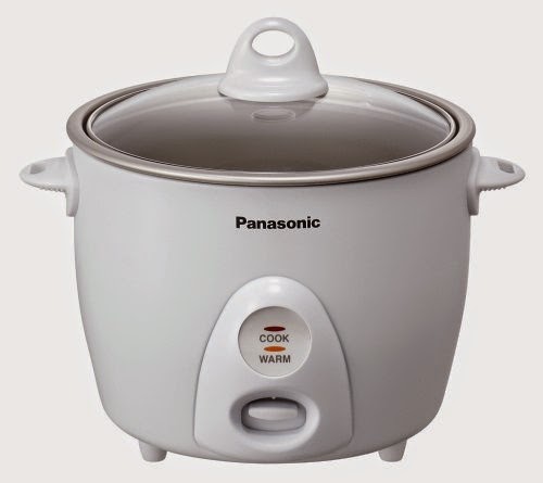 Panasonic SR-G10G 5.5-Cup (Uncooked) Automatic Rice Cooker, White