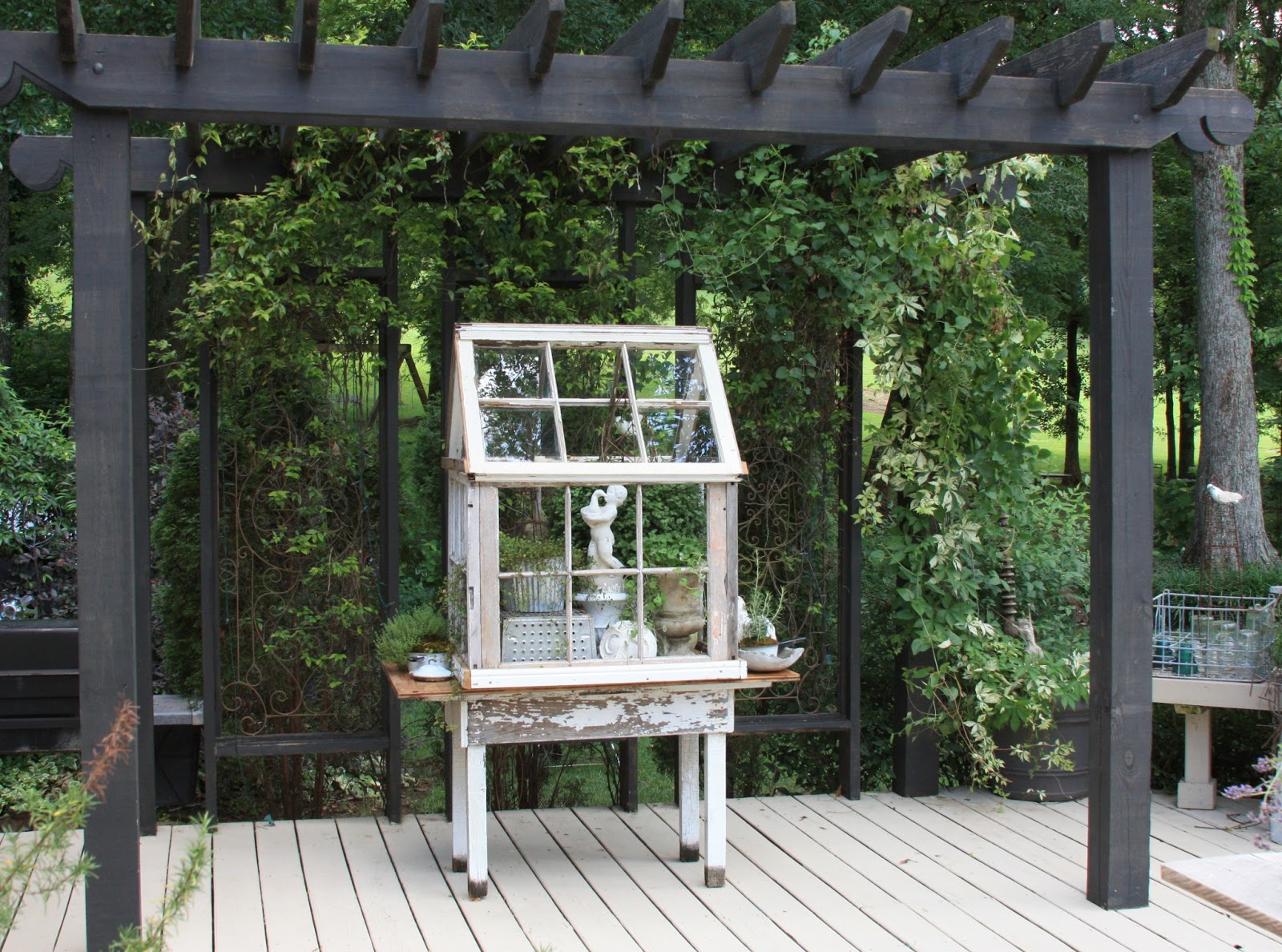 erin's art and gardens: garden folly