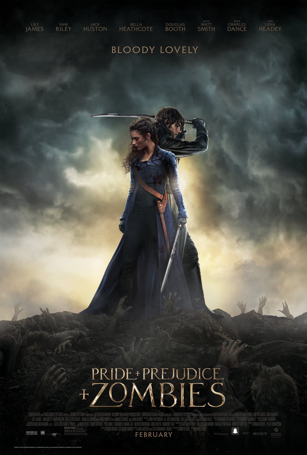 Nonton Film Pride and Prejudice and Zombies (2016)