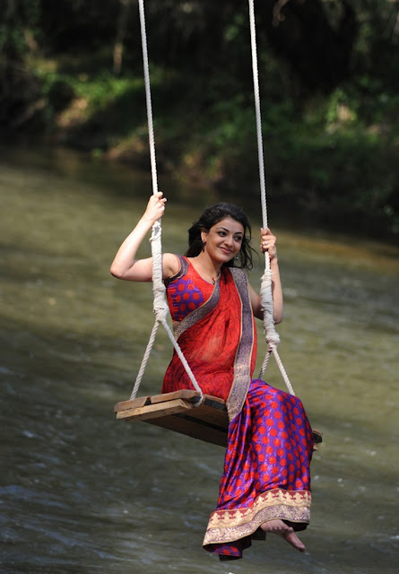 Kajal Agarwal Hot Saree Photos Collection