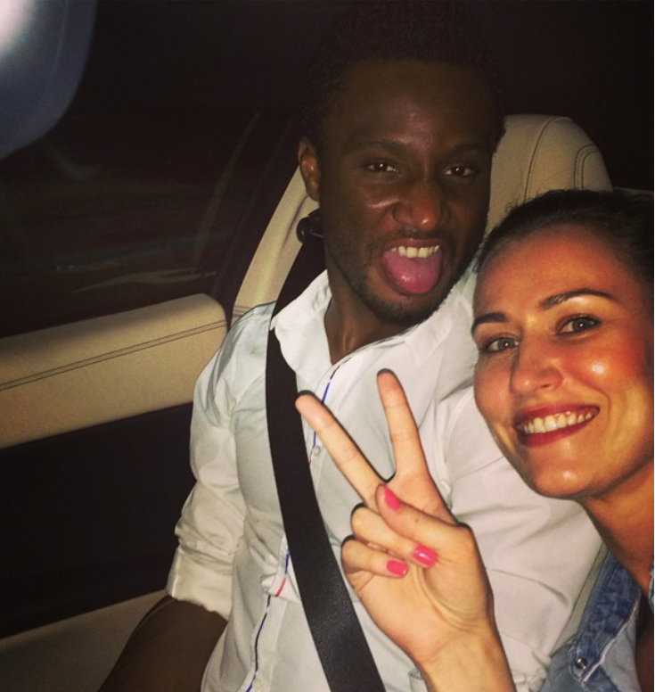 mikel obi white girlfriend engaged