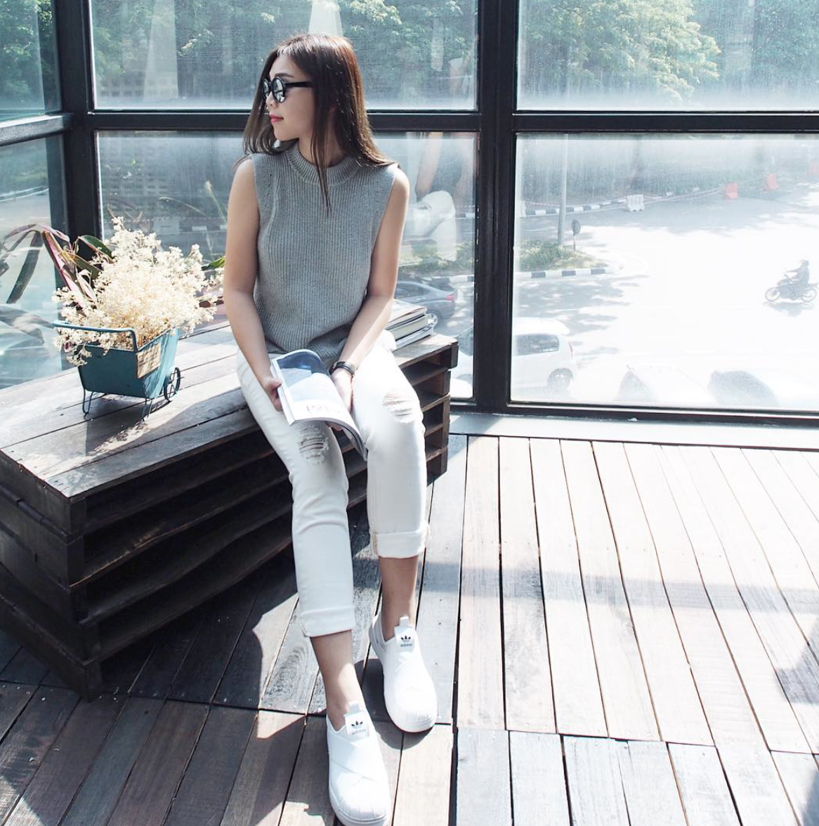 Hot adidas superstar slip on ootd New Arrivals