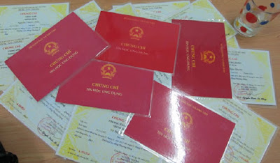 chung chi tieng anh lay ngay tai ha noi