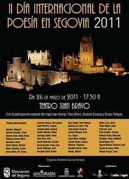 II DÍA INTERNACIONAL DE LA POESÍA EN SEGOVIA