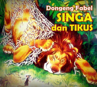 Persahabatan Singa dan Tikus  Cerita Dongeng Indonesia