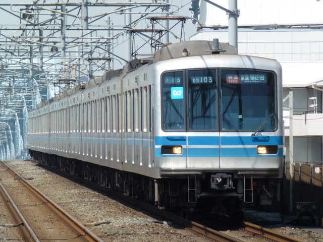 東京メトロ東西線　快速　東葉勝田台行き2　05系幕式