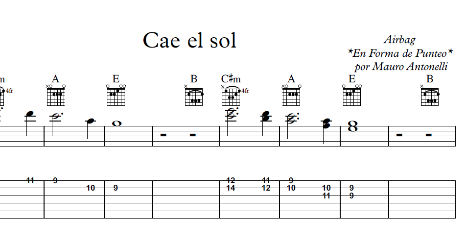 como un sol inspector ukelele acordes