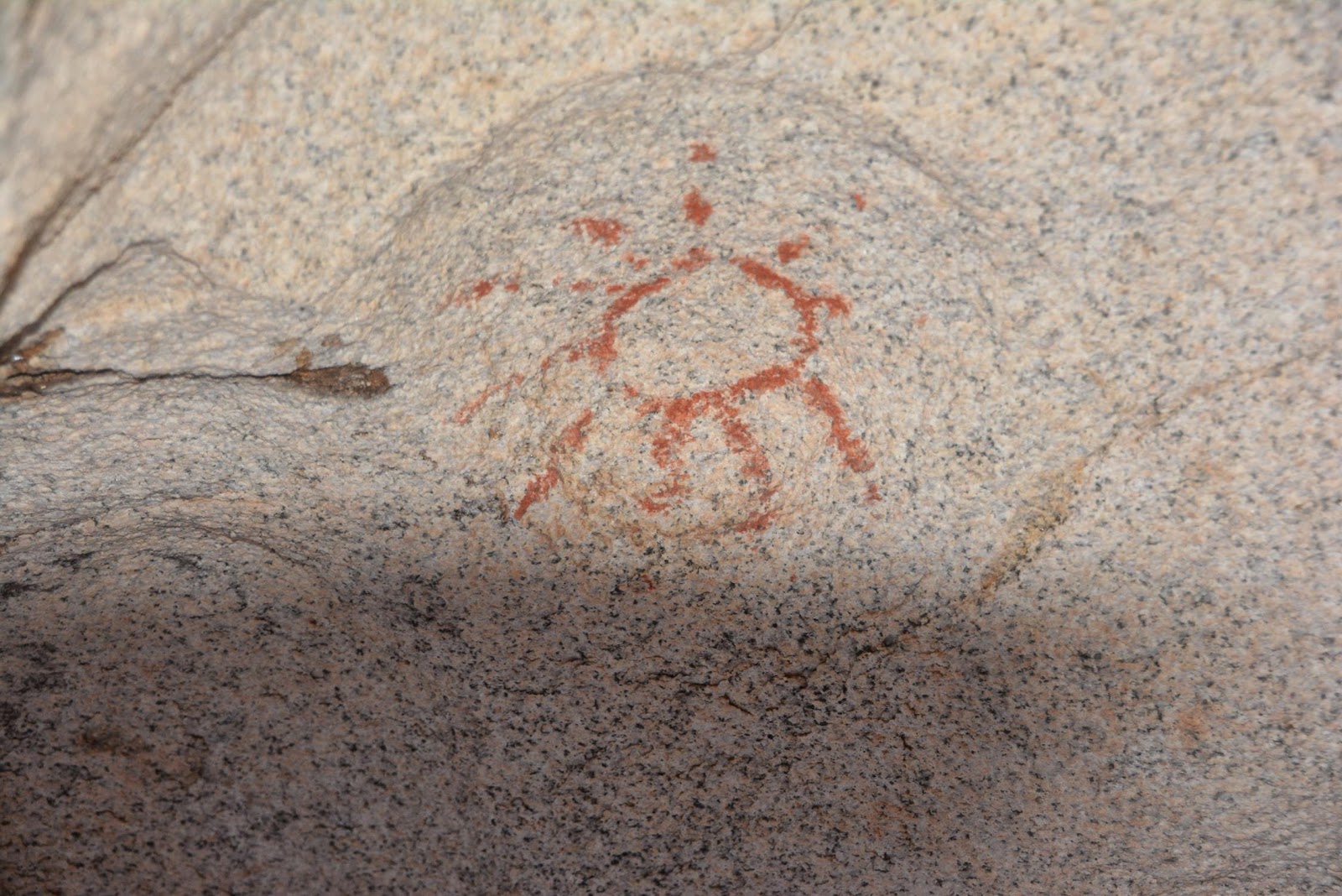 Patrick Tillett Hollow Boulder Rock Art Site Joshua Tree National Park
