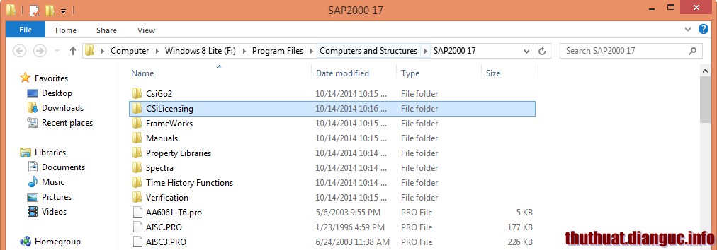 lscgen sap2000 v17