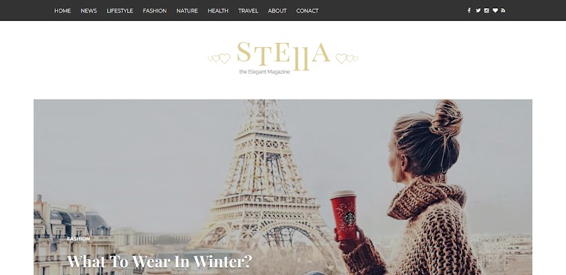Stella Free Blogger Template