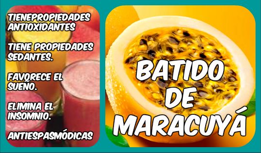 Jugo de del maracuya beneficios