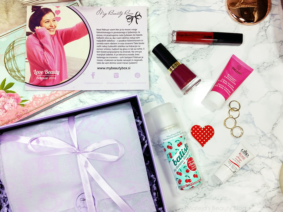 Unboxing: My Beauty Box February, Mateja's Beauty Blog