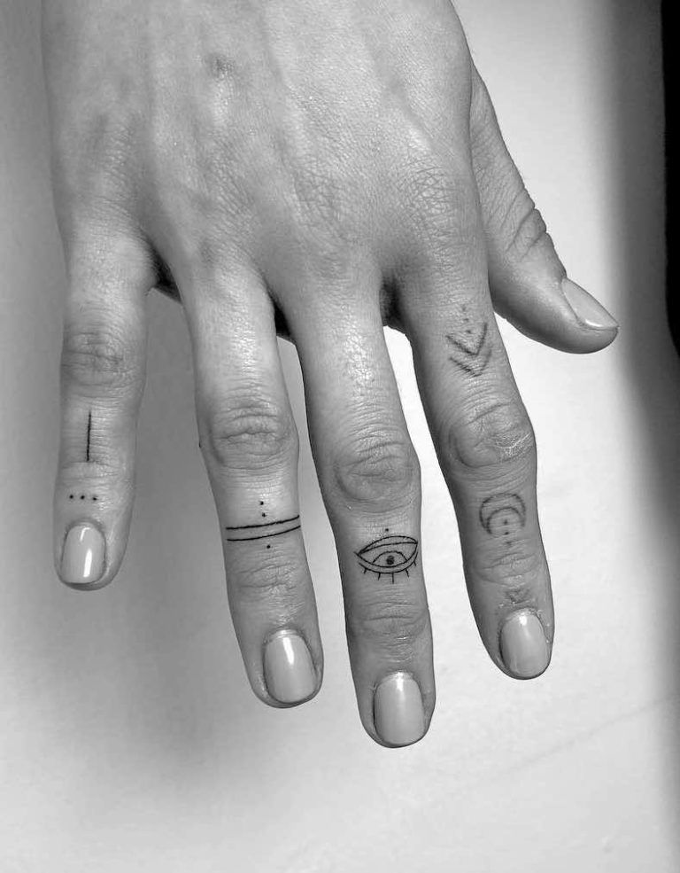 165+ Best Finger Tattoo Symbols and Meanings (2020) Designs for Women ...