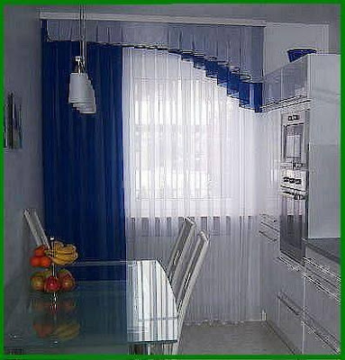 modern window curtain designs for kitchen 2019