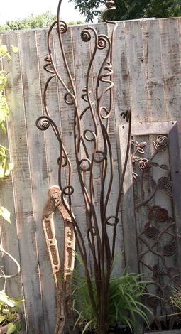 Wrought Iron Garden Art - A Blog on Garden