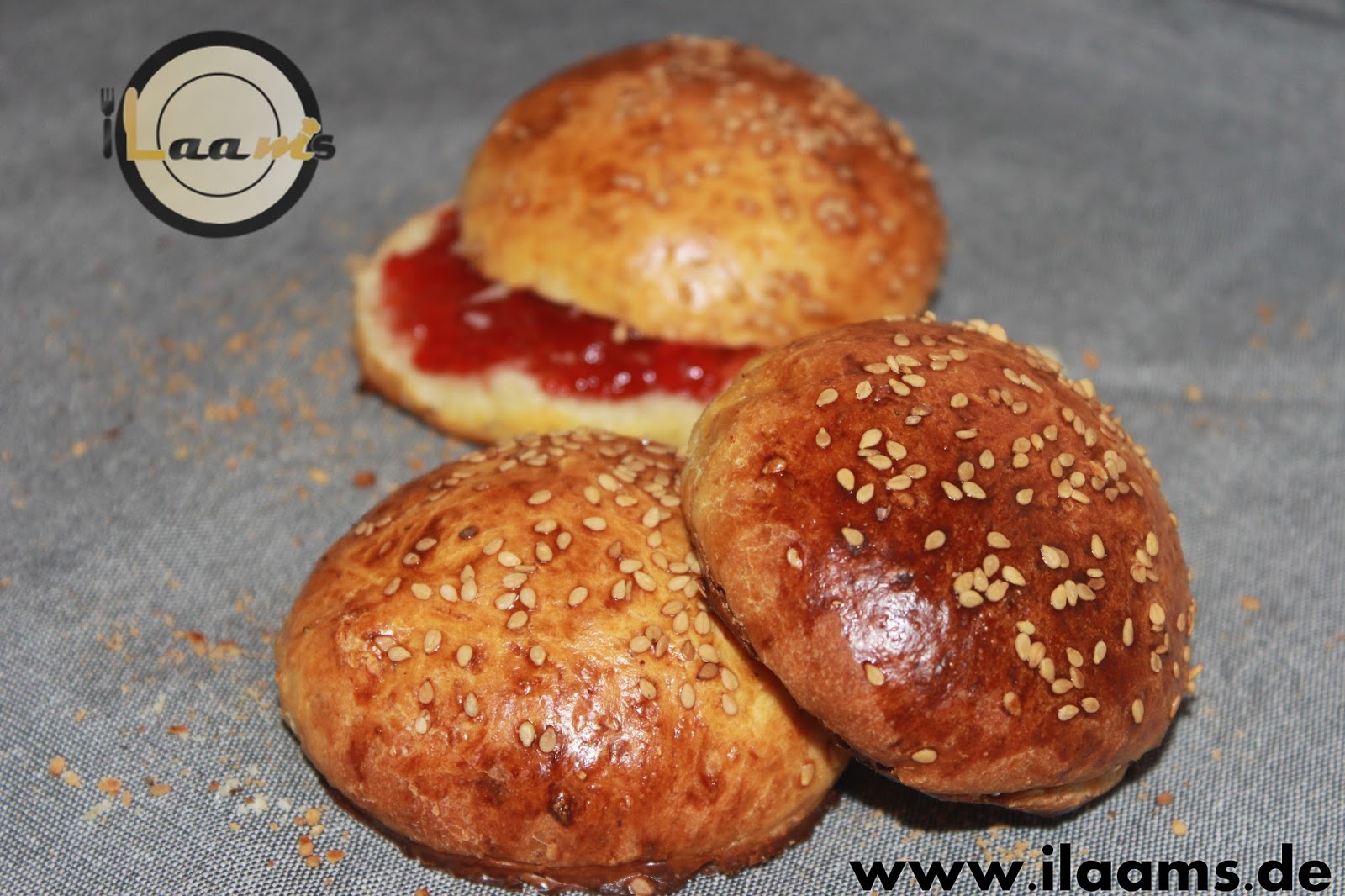 Krachel - marokkanische, süße Anis-Sesambrötchen - ILaams Koch und ...