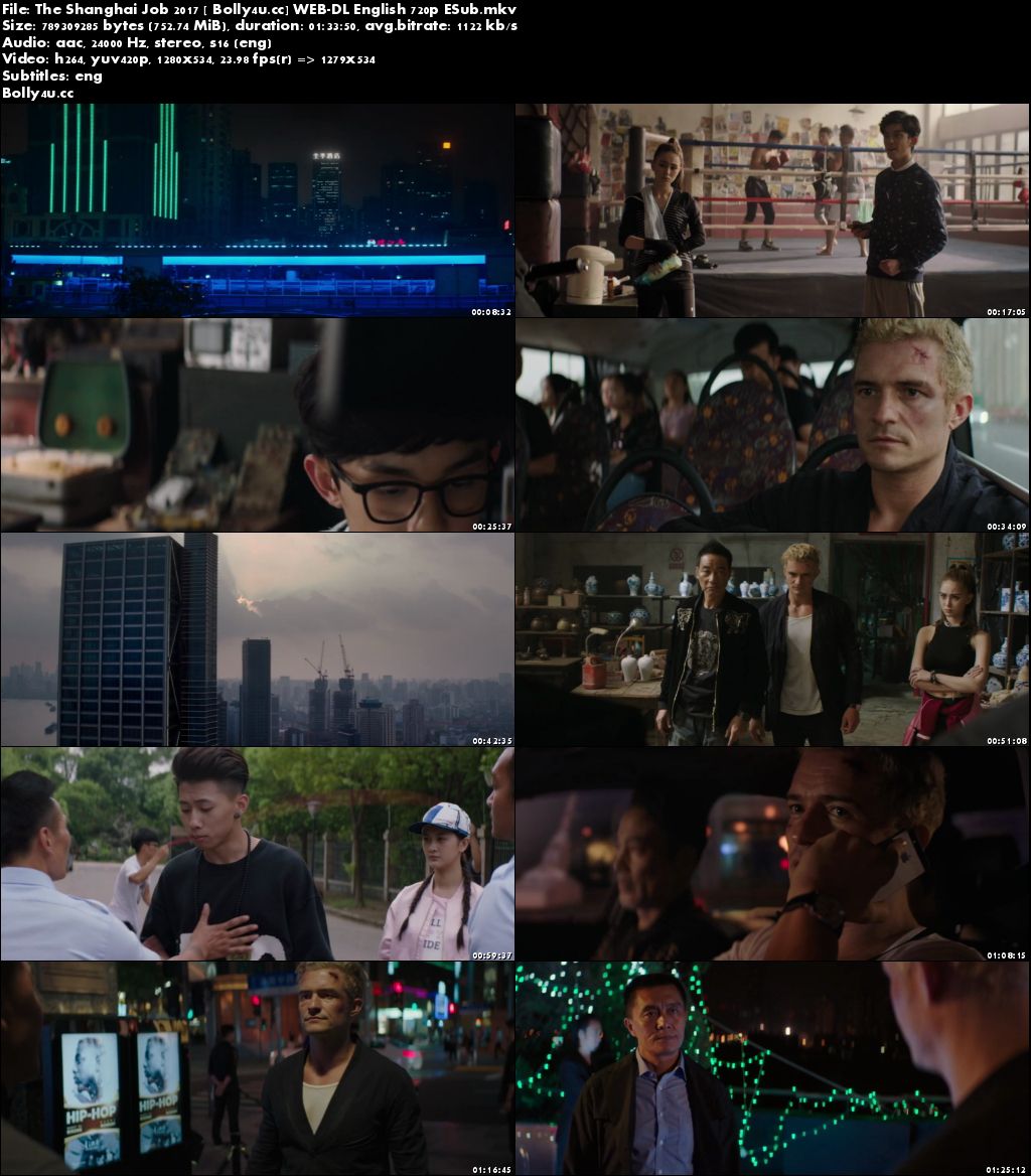 The Shanghai Job 2017 WEB-DL 300MB English 480p ESub Download