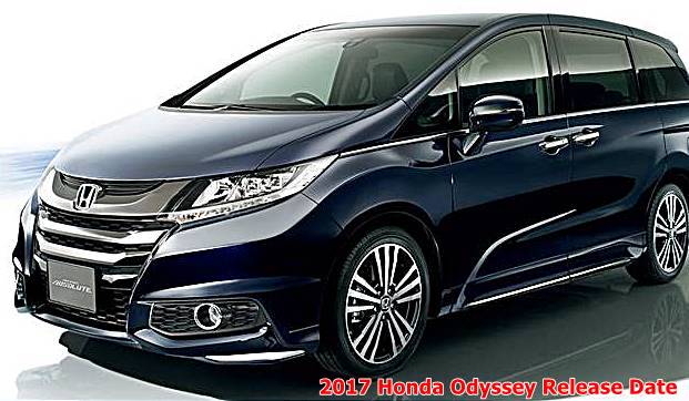 2017 Honda Odyssey Release Date