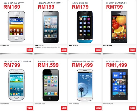 ayampenyek: Senarai Kedai Telefon Rebat RM200