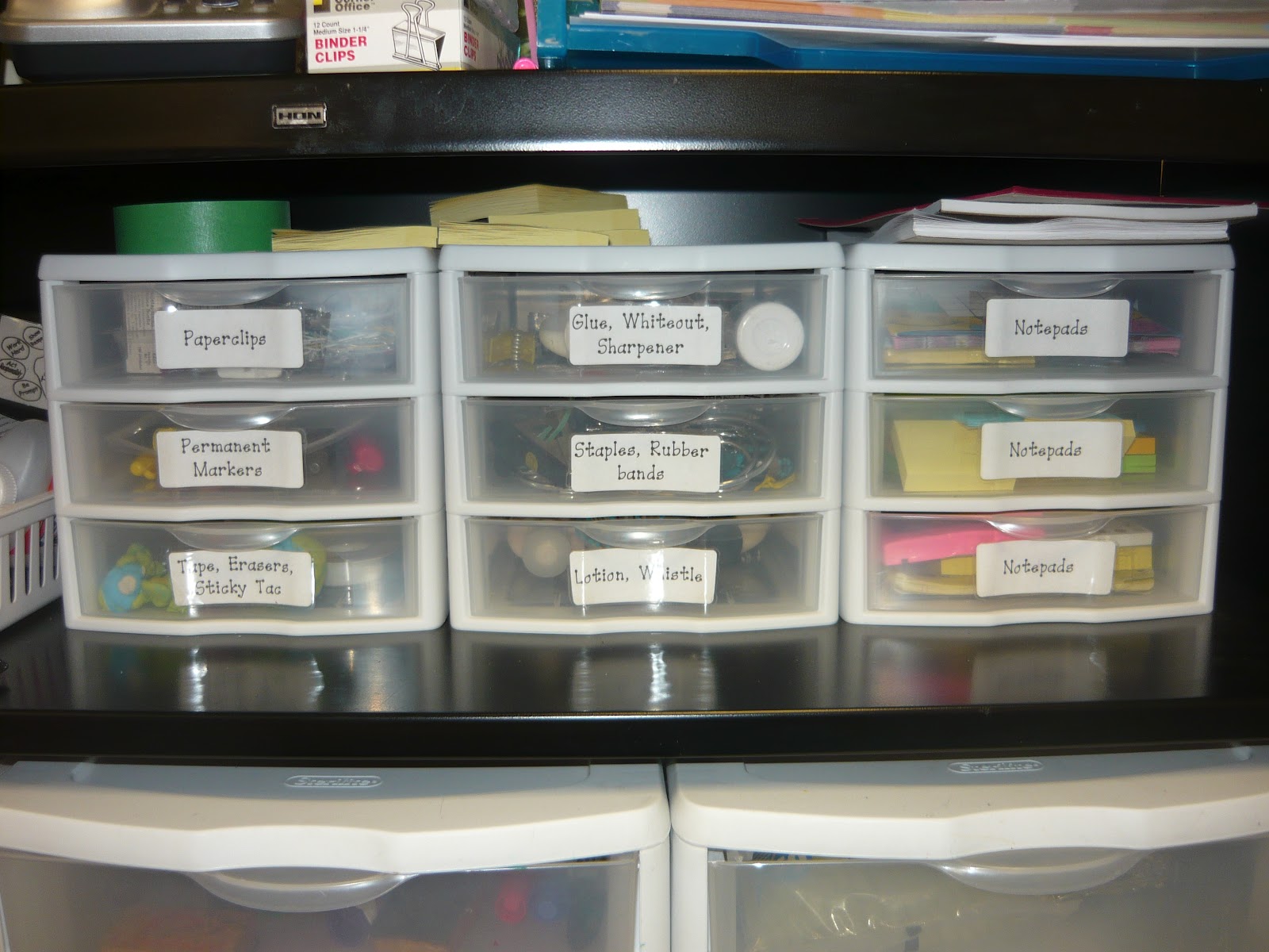 Simplify and Teach Teacher Desk Area