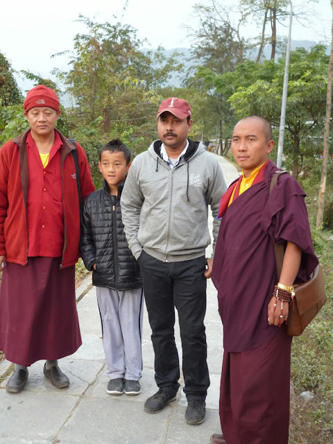 Bhutan Phuentsholing With Lama
