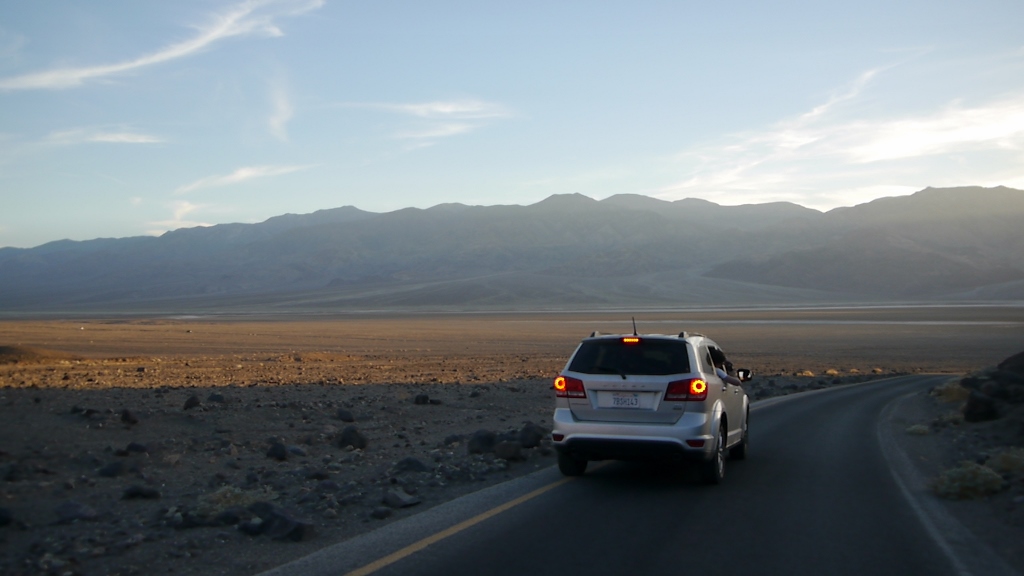 Death Valley National Park Artist Drive Dodge Journey