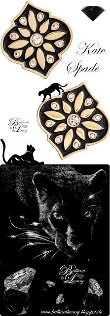 Brilliant Luxury by Emmy DE ♦ Kate Spade Moroccan Tile Stud Earrings