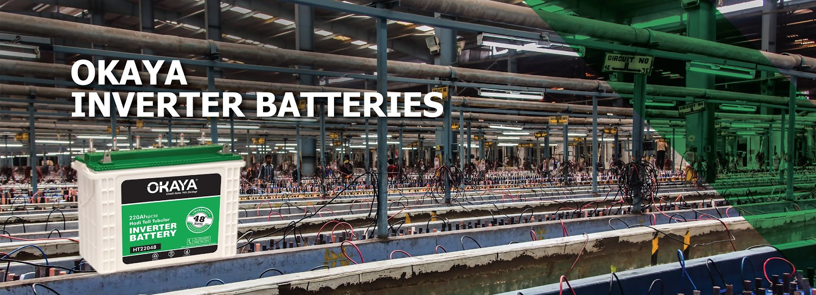 Okaya Power battery for inverter