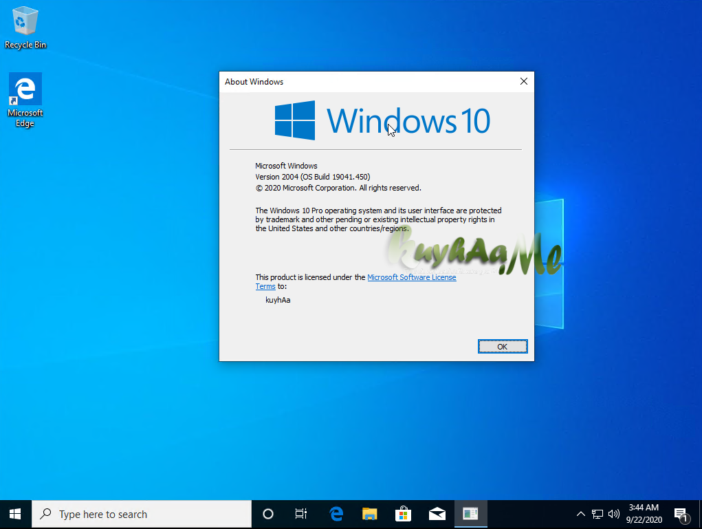 windows 10 pro 2004 update download