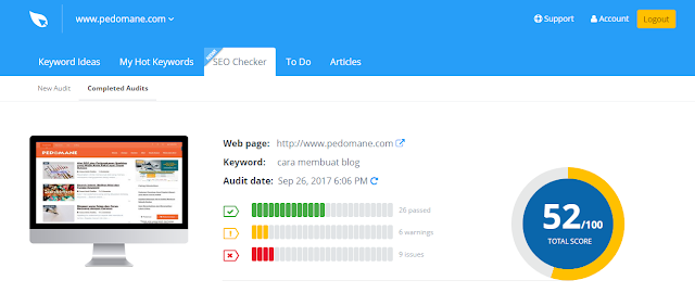 Analasis SEO HitTail