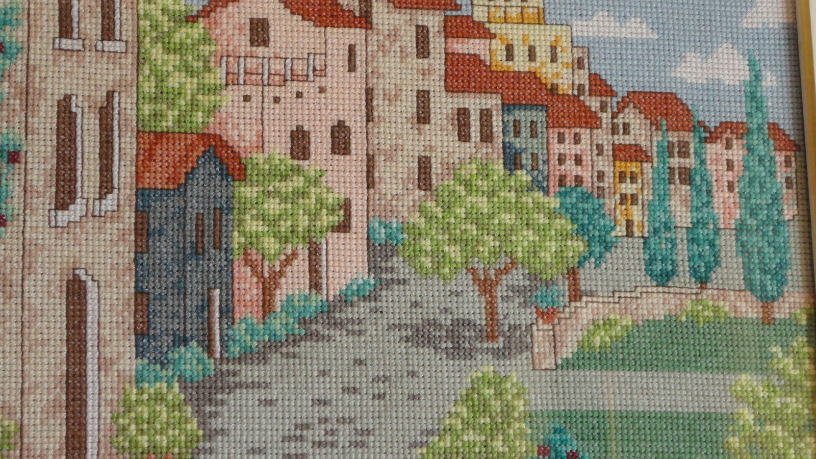 Arte em Familia: QUADROS EM PONTO CRUZ