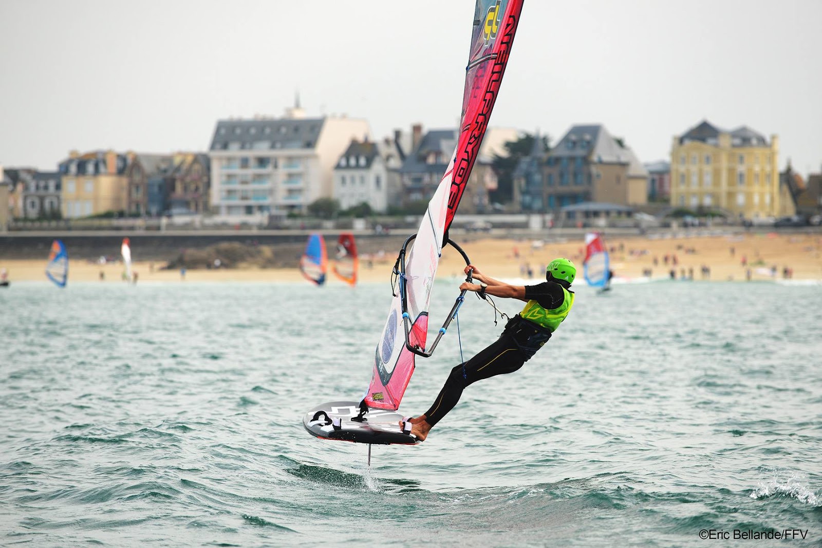 French Foil Windsurfing Nats St Malo Images by Eric Bellande Catamaran Racing, News & Design