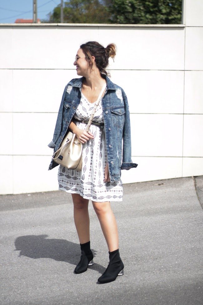 ZAFUL PRINTED DRESS