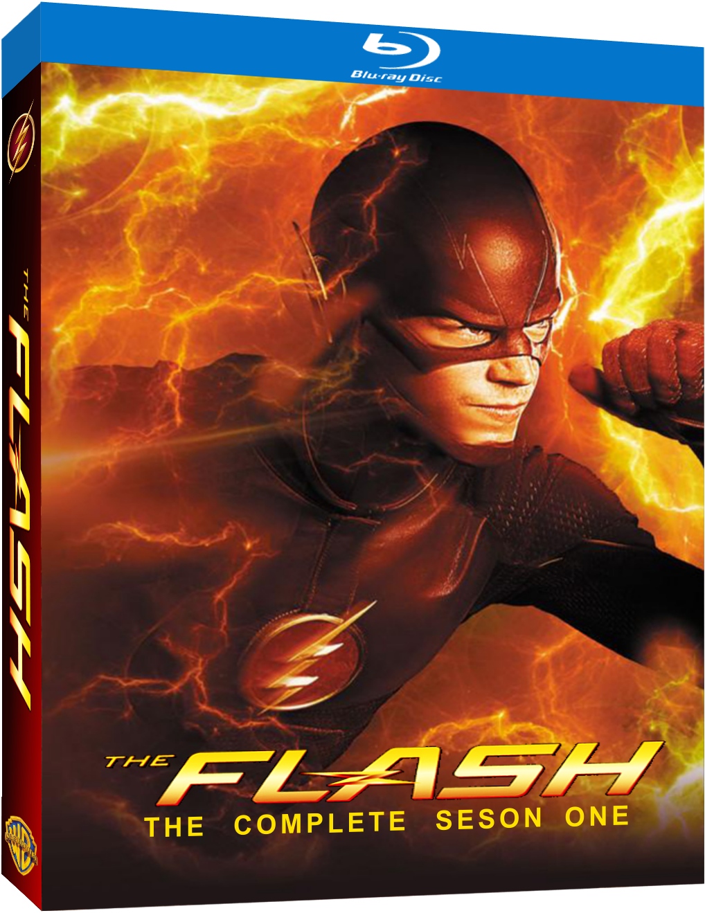 My Blu Ray Covers The Flash First Season (CW TVSeries) Blu Ray Cover