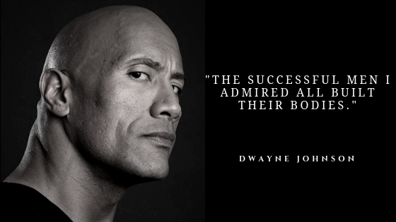 3 Dwayne Johnson Quotes And Sayings - Train Hard Gym Quotes