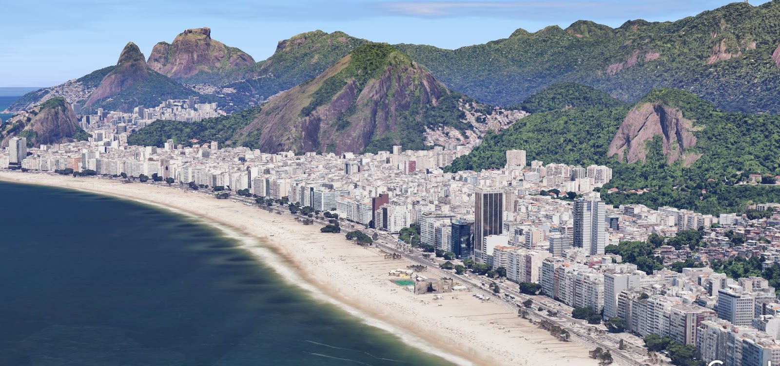 CIDADE 3D Praias do Rio de Janeiro , video em 3D