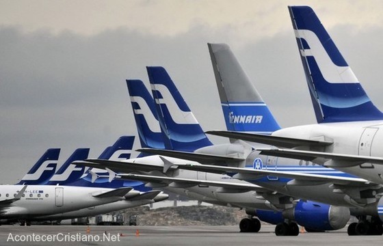 Vuelo 666 de aerolínea finlandesa Finnair