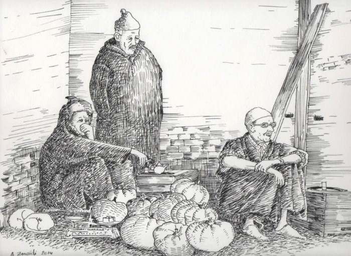 Марокканский художник. Abdellatif Zeraidi Марокканский художник. Abdellatif Zeraidi