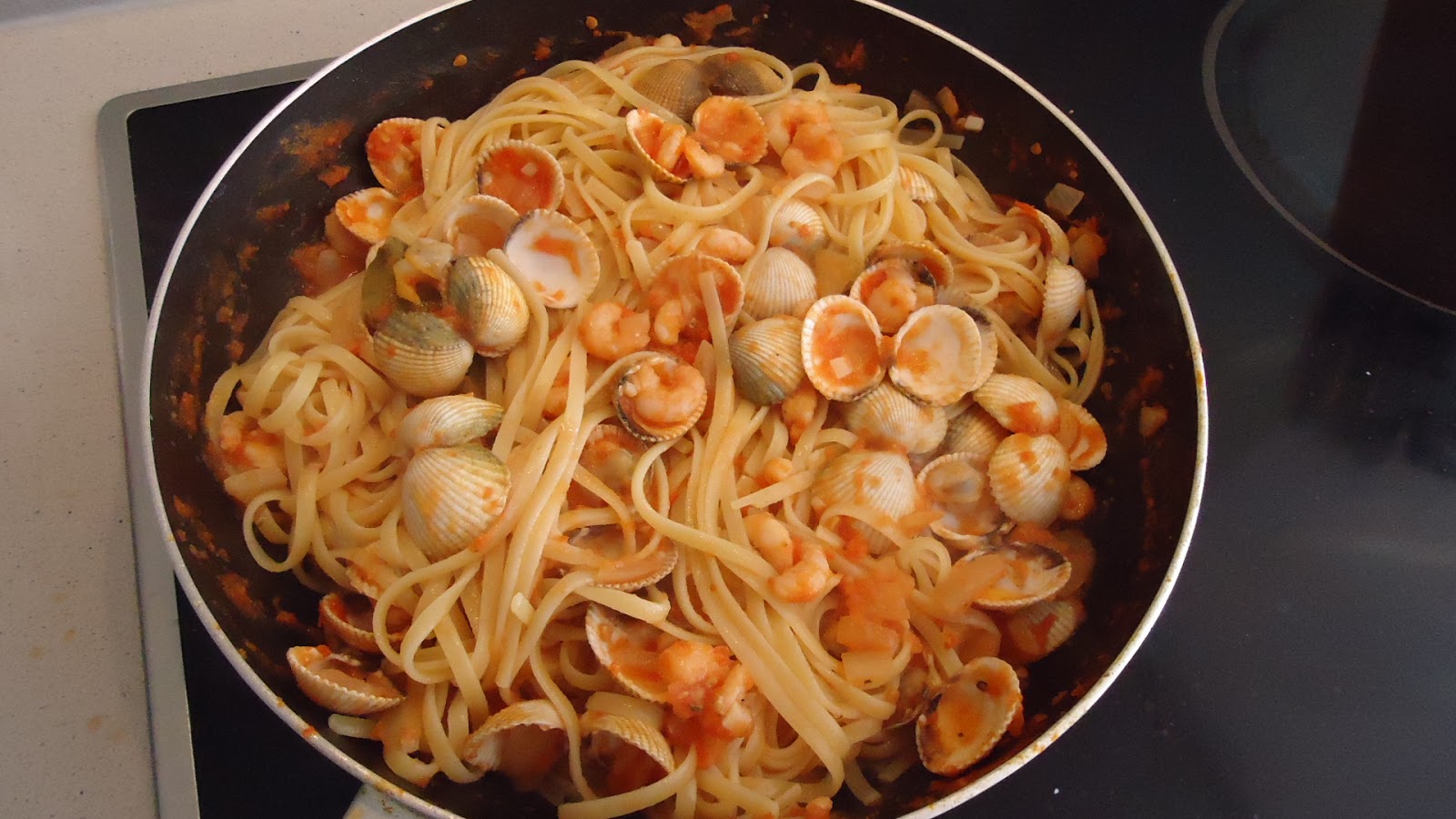 Las Recetas de Bartolomeeeeee: Espaguetis a la Marinera (versión Hija Bartolome)