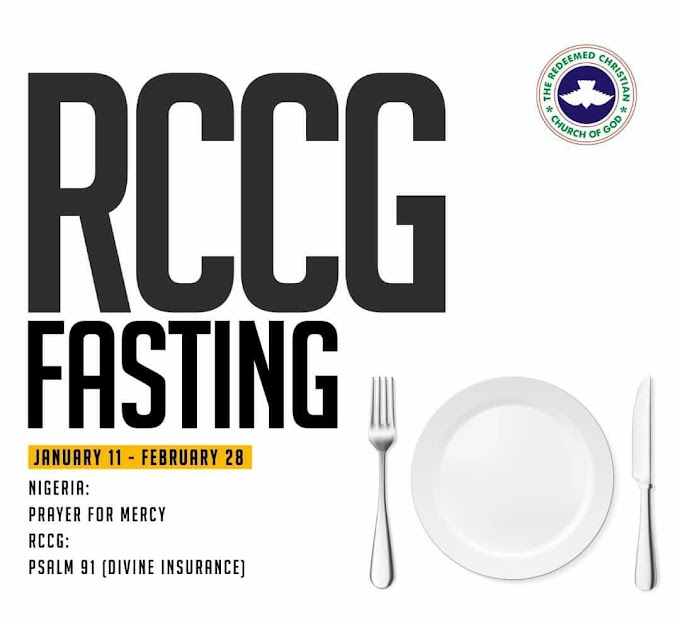 News - RCCG 2019 Fasting and Prayer