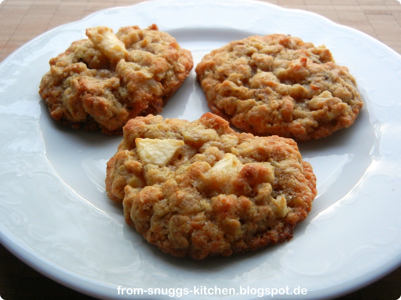 Apfel-Haferflocken-Cookies - From-Snuggs-Kitchen